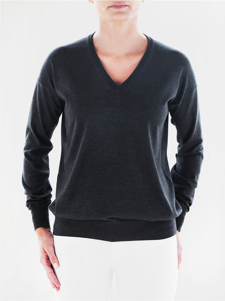 Women's Fit V-Neck Sweater