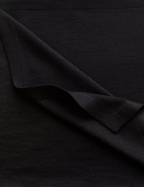 Australian Superfine Merino Wrap Colour - Black