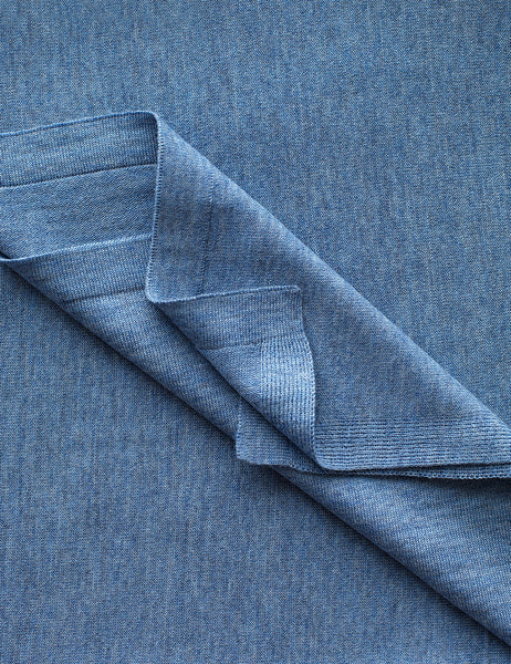 Australian Superfine Merino Wrap Colour - Chambray