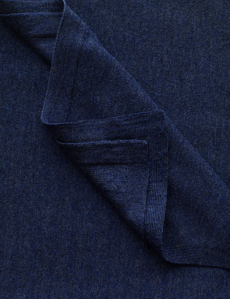 Australian Superfine Merino Wrap Colour - Denim