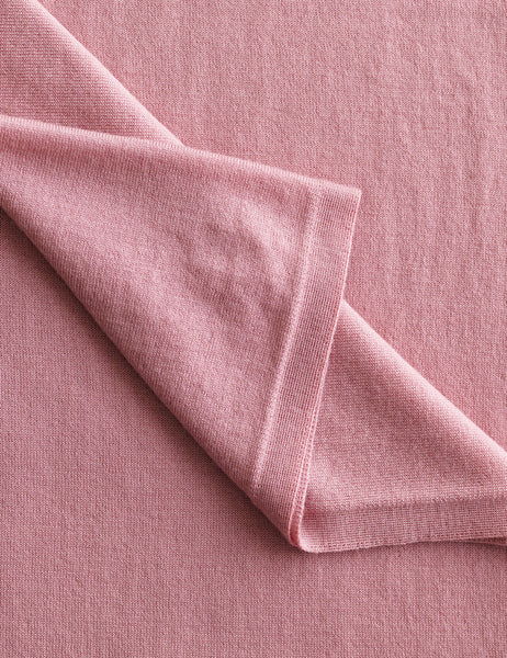 Australian Superfine Merino Wrap Soiree Size - Dusty Pink
