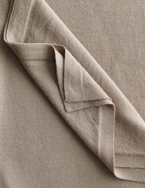 Australian Superfine Merino Wrap - Fawn