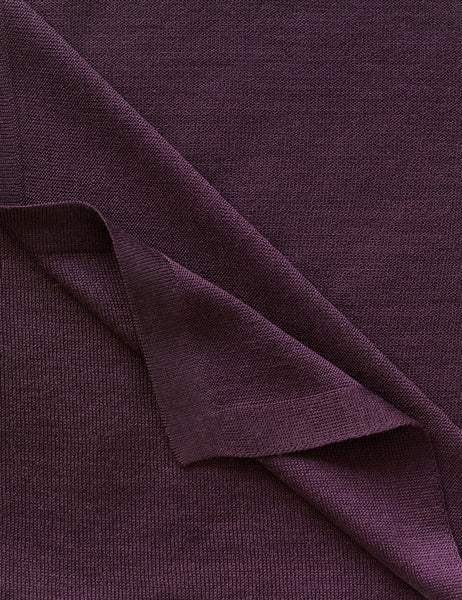 Australian Superfine Merino Wrap Colour - Italian Plum