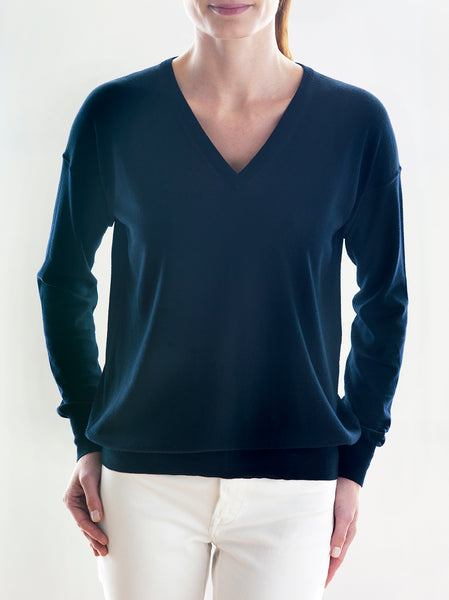Women's Fit V-Neck Sweater
