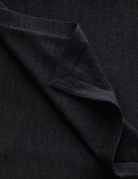 Australian Superfine Merino Wrap Colour - Dark Charcoal