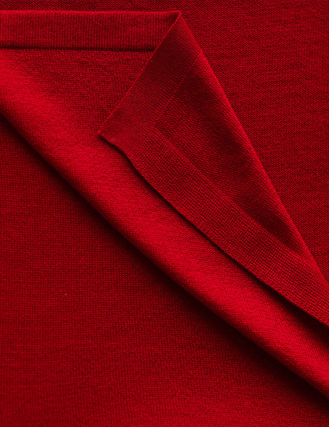 Australian Superfine Merino Wrap Colour - Silk Rosso