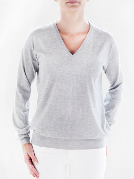 Women's Fit V-Neck Sweater